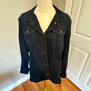 Croft & Barrow Dark Denim Jacket